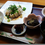 Matsuichi - 活ハモ冷しゃぶ定食　750円