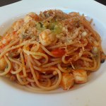 ル・コック - 【2012年06月】小エビとアサリのトマトソースのアップ。