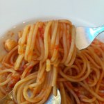 ル・コック - 【2012年06月】小エビとアサリのトマトソースの麺のアップ♪