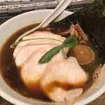 新橋 纏 - 特殊烏賊干鷄白湯そば