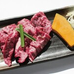 日本產牛上等橫膈膜肉 (醬汁、鹽味)