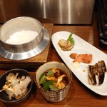 ADO - 燻製盛り合わせ定食850円