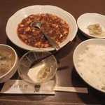 木蘭 - 「特製麻婆豆腐」（1050円）です