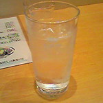 うつ輪 - 芋焼酎　火唐（ぽから）水割り