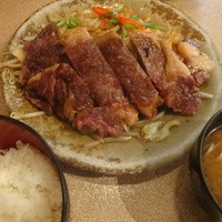 鉄板焼 東洋 - リブロース定食