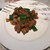 中国料理 盧山 - 本日のランチ　お料理：鶏肉とピーマンと野菜のいため