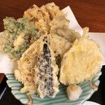 甜蕎屋 源平 - 野菜の天ぷら