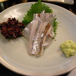 割烹くずし 徳多和良 - さより刺し