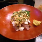 割烹くずし 徳多和良 - いさき納豆和え