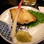 割烹くずし 徳多和良 - 銀鱈みりん焼