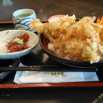 魚や77 - アナゴ天丼（￥６００）