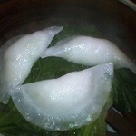 上海点心 豫園 - 水晶餃子です