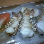 居酒屋 ふじさわ - セミエビの塩焼きです