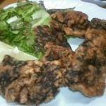 居酒屋 ふじさわ - 鯨の竜田揚げです