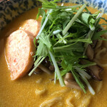 ラーメン イッケン - 水菜がシャキシャキ！