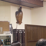 Mihou sai - 店主が苦労して採ったのであろう、亀の剥製。