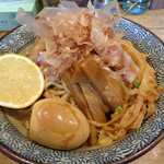 煮干し中華そば 一剣 - 味玉に穂先メンマありがとうございます