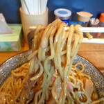 煮干し中華そば 一剣 - 麺もネットリで旨い