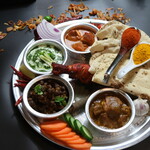 アーユルヴェーダ - カレーとチャパティセット