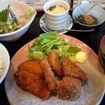 寿司と肴 活はる - 日替わり定食(924円)