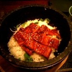 和彩　かくや - うなぎまぶしアップです