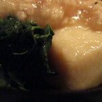 ゑちぜん屋 - つまみ（里芋煮の鶏ミンチ餡かけ）