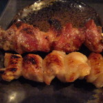 ゑちぜん屋 - 豚カシラ・ぼんじり@１５０円