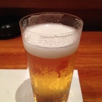 島之内 一陽 - 先ずはビールで乾杯！！