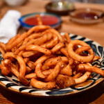 オキナワンパーラー - カーリーポテト＠700円