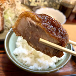 とんかつ一幸 - こちらは中濃ソース…(*^^*)