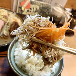 とんかつ一幸 - 千切りキャベツは、ウスターソースで…(*^^*)