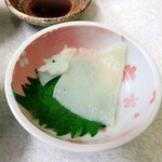 ゆたか食堂 - いか刺し150円