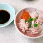 ゆたか食堂 - たら白子ポン酢300円