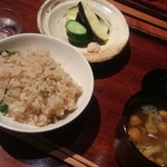 神楽坂 石かわ - 炊き込みご飯