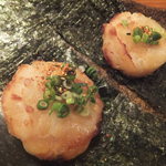 ホタテの磯辺焼き