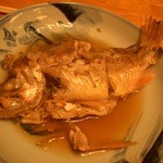 酒仙房　金生 - ≪２０１２年７月≫　超絶、「活けメバル」の煮付け！写真の前にちょっと突っついてしまいました～。５８０円