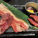 E-Go Sendai Gyuu Yakiniku Sushi Tabe Houdai Niku Juu Hachi - 