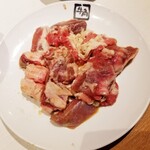 牛角 - 焼肉定食 赤MIX 1580円