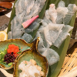 Oyogi Kawahagi To Kammuri Jidori Isorokuya - 泳ぎカワハギとかぼす平目の食べ比べ