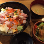 Itamae Sushi Hanare - ランチ　バラチラシ　1000円