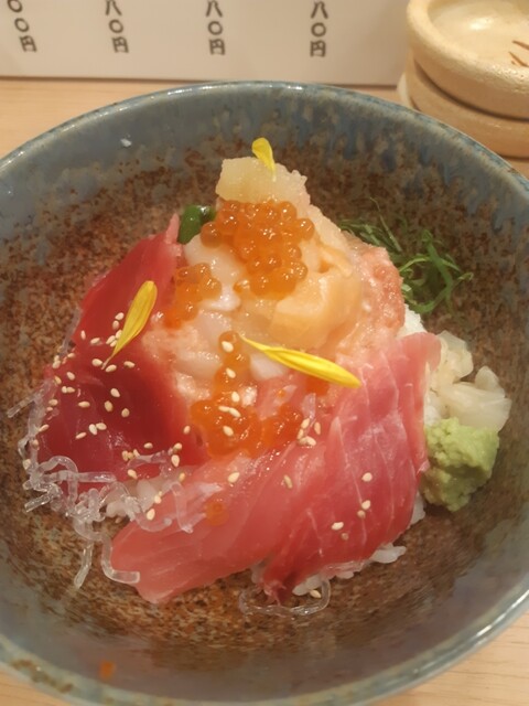 イカや数の子 白身魚にマグロが美味しい 虎ノ門で11種類の海鮮が楽しめる 刺天 さん By Damud 築地 刺天 虎ノ門 天ぷら 食べログ