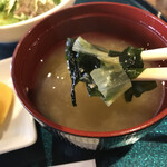 Seikou - 味噌汁の具材