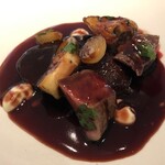 ラ クレリエール - 2020.10.  牛タンの赤ワイン煮