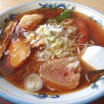 だるま軒 - だるま軒の"五目ラーメン"；初めての時は想定外の具に驚いた！o_ _）ノ彡☆