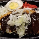 花しずく - 味噌カツハーフ(550円)