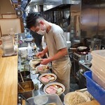 手打式超多加水麺 ののくら - 