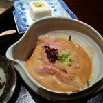 銀座うち山 - 7.27訪問：鯛部分のみアップ