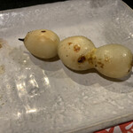 鶏繁 - うずら！中はとろーり半熟の黄身が！