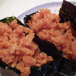 かねとも寿し - 蟹の内子