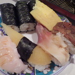 かねとも寿し - 最特上別皿アップ